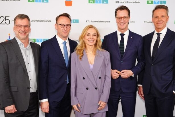 25 Jahre RTL Journalistenschule: Jubiläumsfeier mit NRW-Ministerpräsident Hendrik Wüst und Medienprominenz in Köln