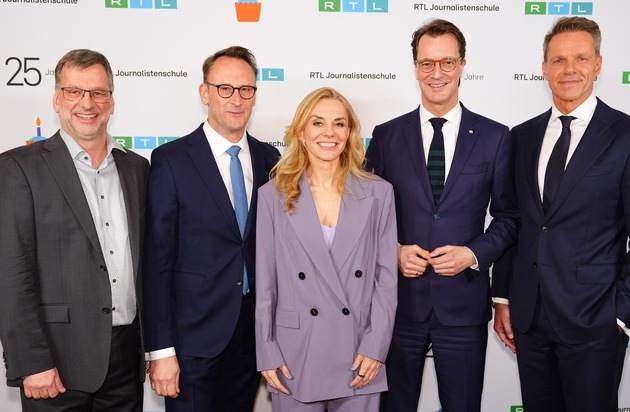 25 Jahre RTL Journalistenschule: Jubiläumsfeier mit NRW-Ministerpräsident Hendrik Wüst und Medienprominenz in Köln