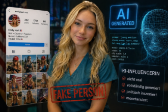 Emily Hart Wie eine KI-Influencerin zum politischen Geschäftsmodell wurde