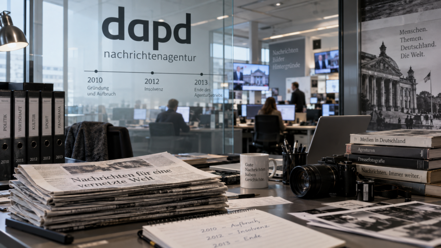 dapd Nachrichtenagentur Geschichte, Aufstieg, Ende eines dpa-Herausforderers und der Neuanfang 2026